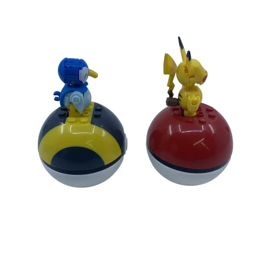 Pokemon Mega Construx Figure Lot Poke Balls Build & Show Charmander